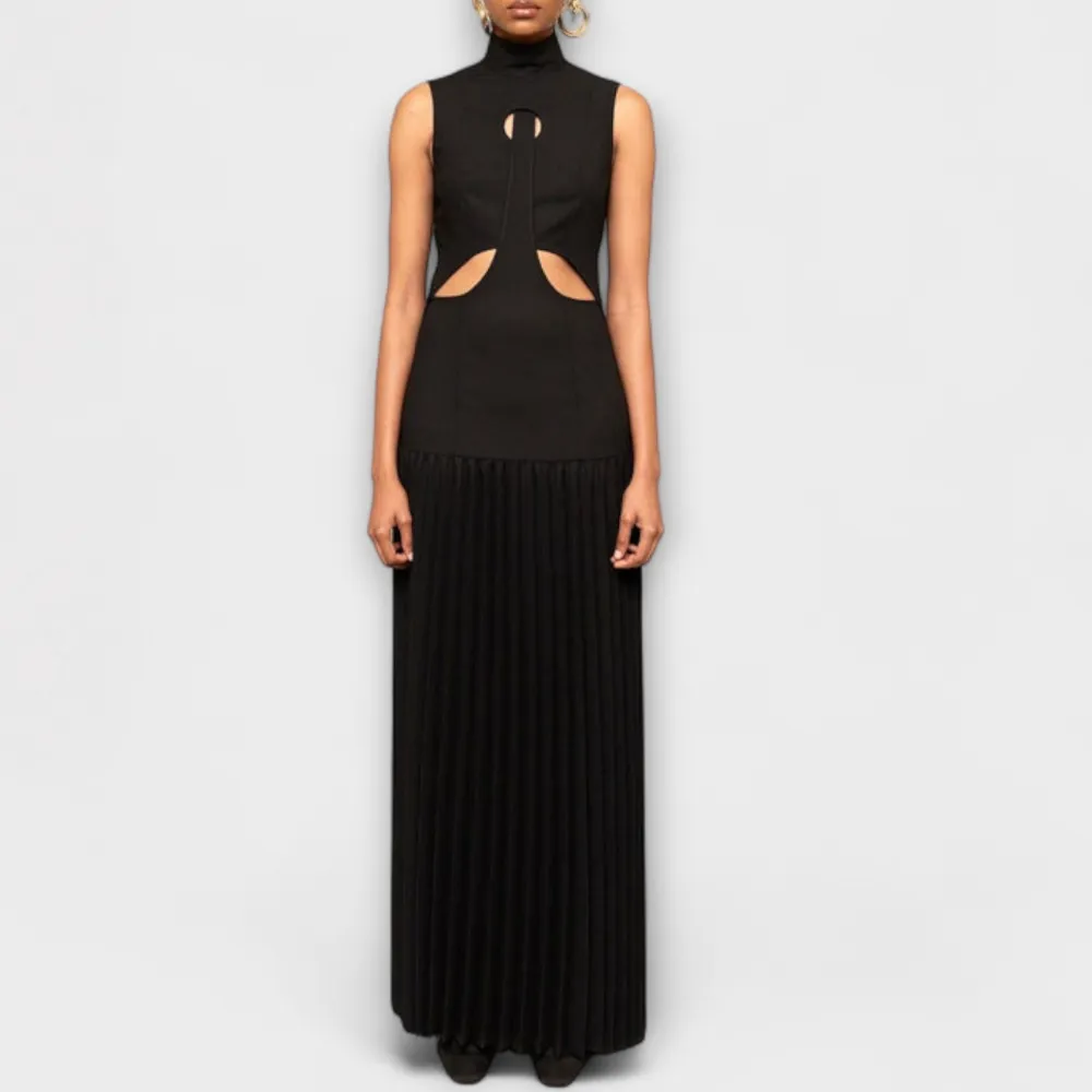 Kristen Maxi With Pleats