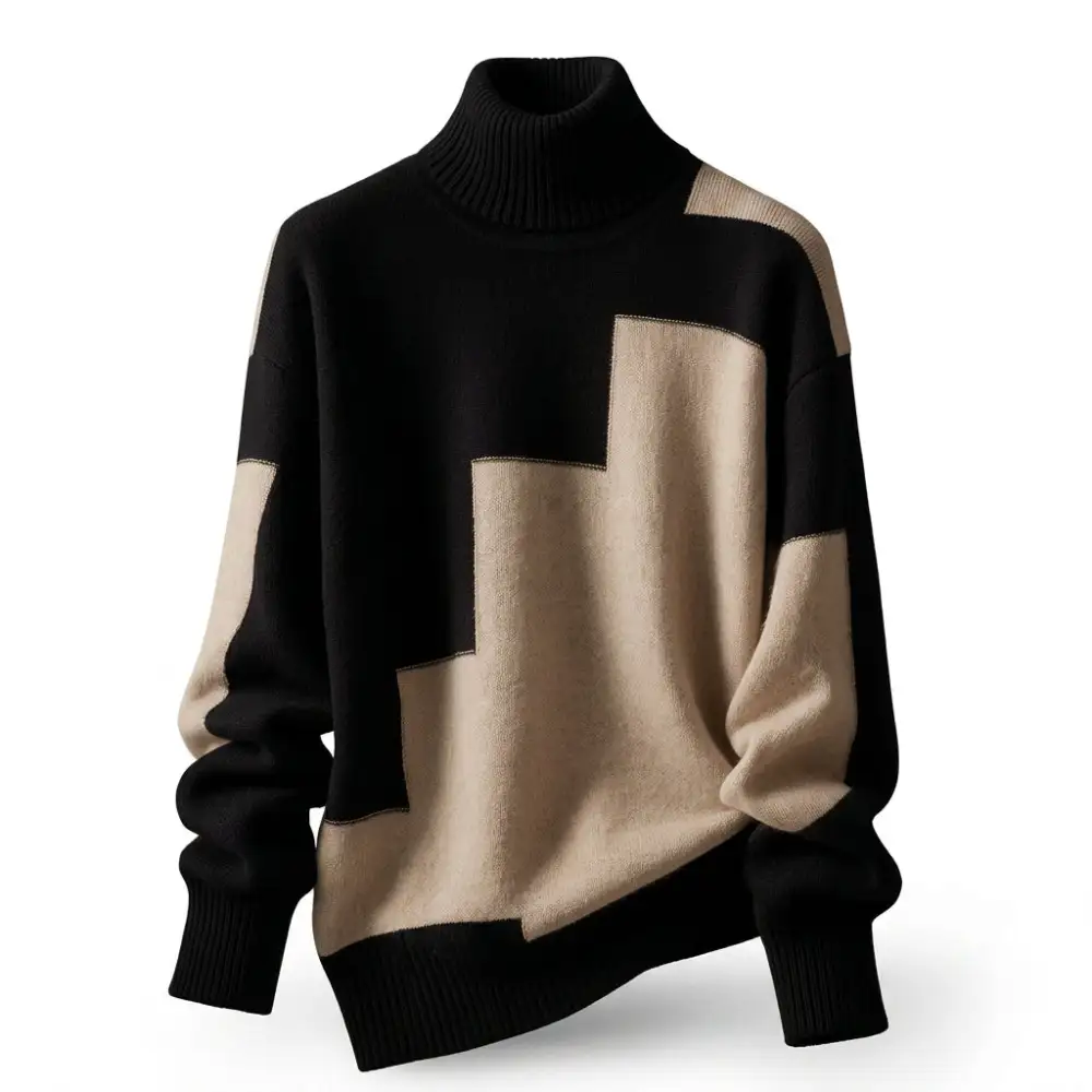 Knit Turtleneck Sweater