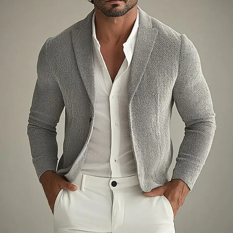 Collared Rugged Pocket Jacket