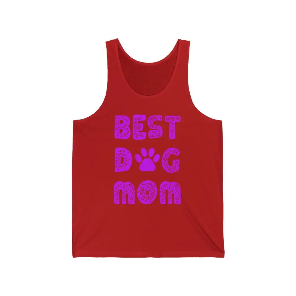 Dog Mom Graphic Tank Top