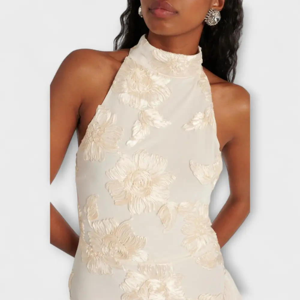 Floral Sleeveless Maxi Dress