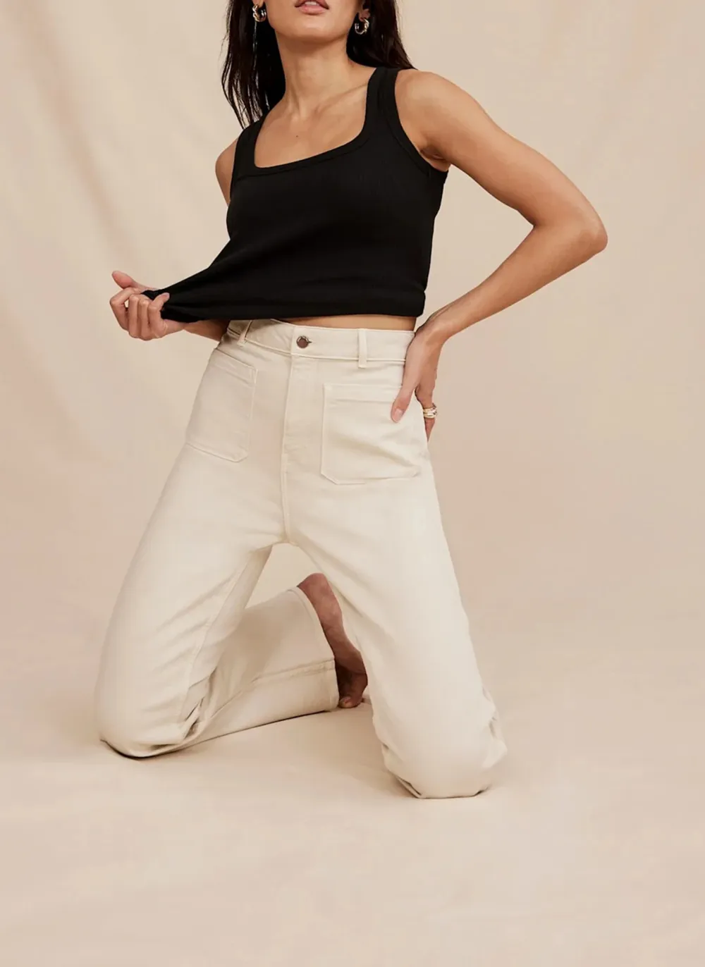 Casual Style Wash Straight Jeans