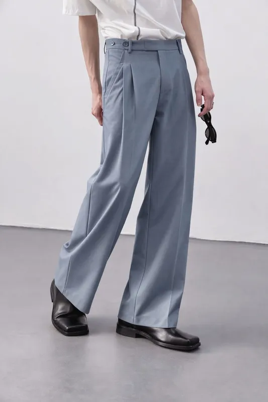 Tailored Pleated Pants