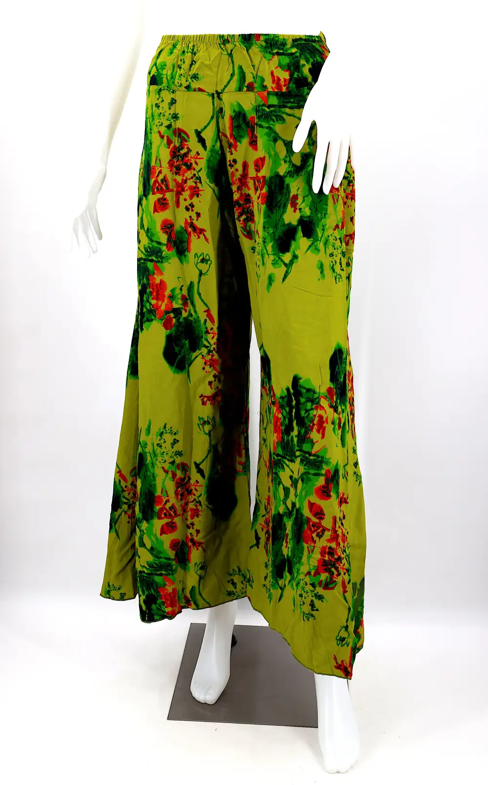 Women's Easy Fit Palazzo Wide Leg Patchwork Pants