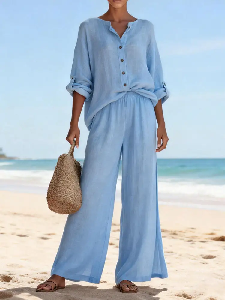Airy Linen Airy Blouse