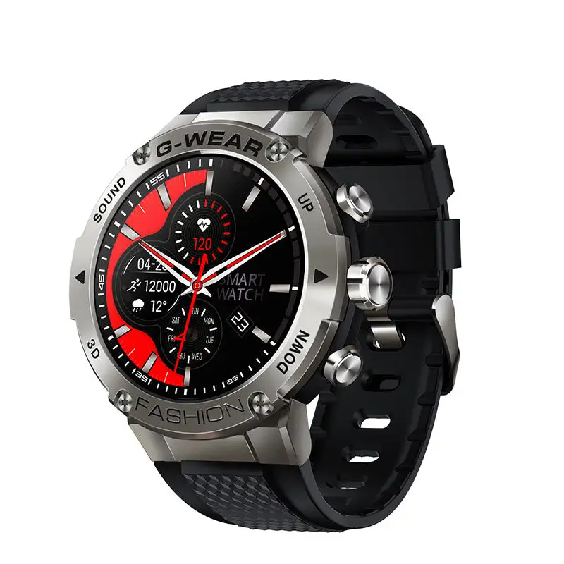 K28H BT Call Outdoor Sport Style Smartwatch for Men Premium Smart Watch 1.32 Inch 360*360 HD Screen