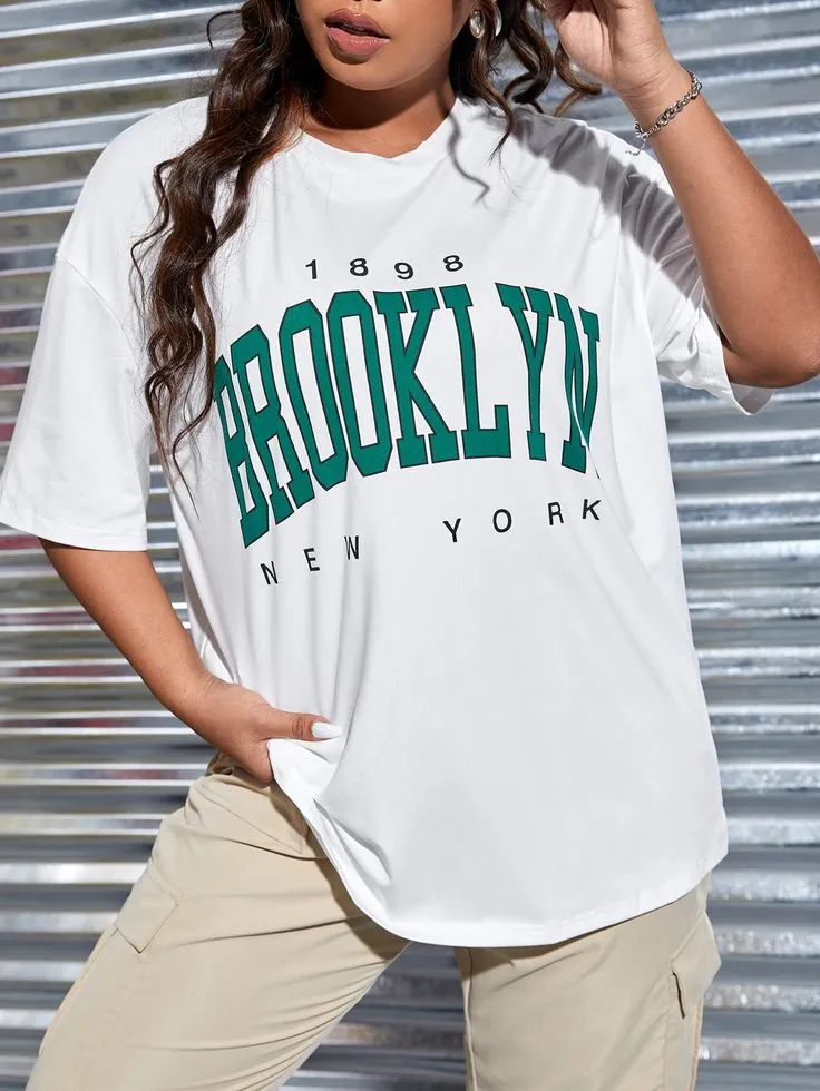 Oversized Varsity Graphic Tee
