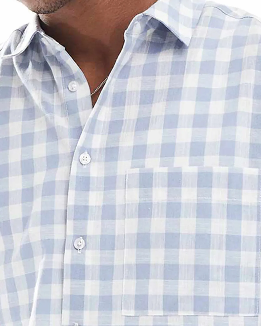 Oversized Boxy Shirt In Blue