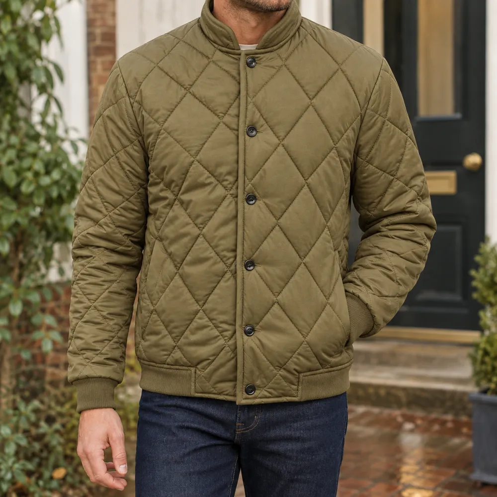 Quilted Woven Jacket