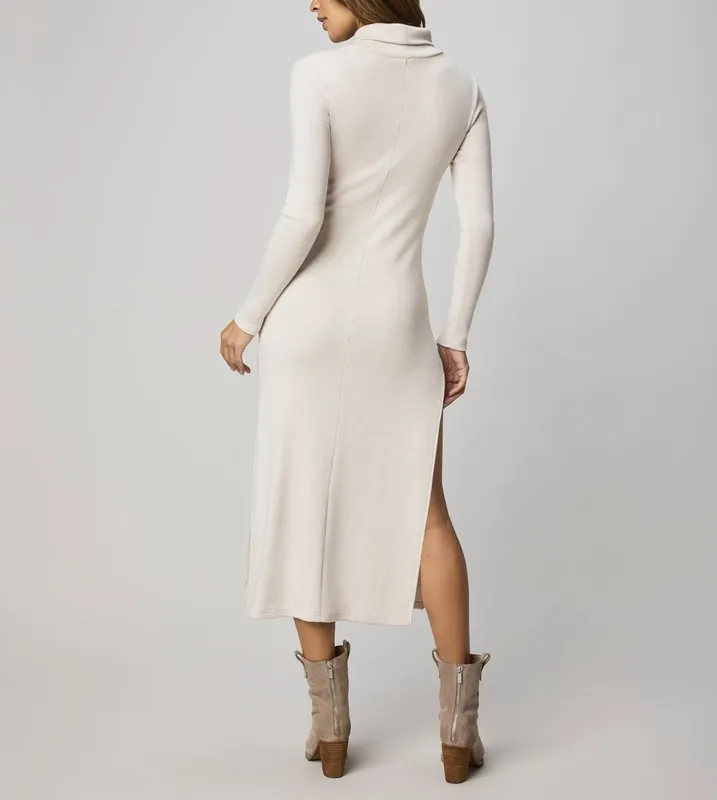 Structured Draped Simple Dress
