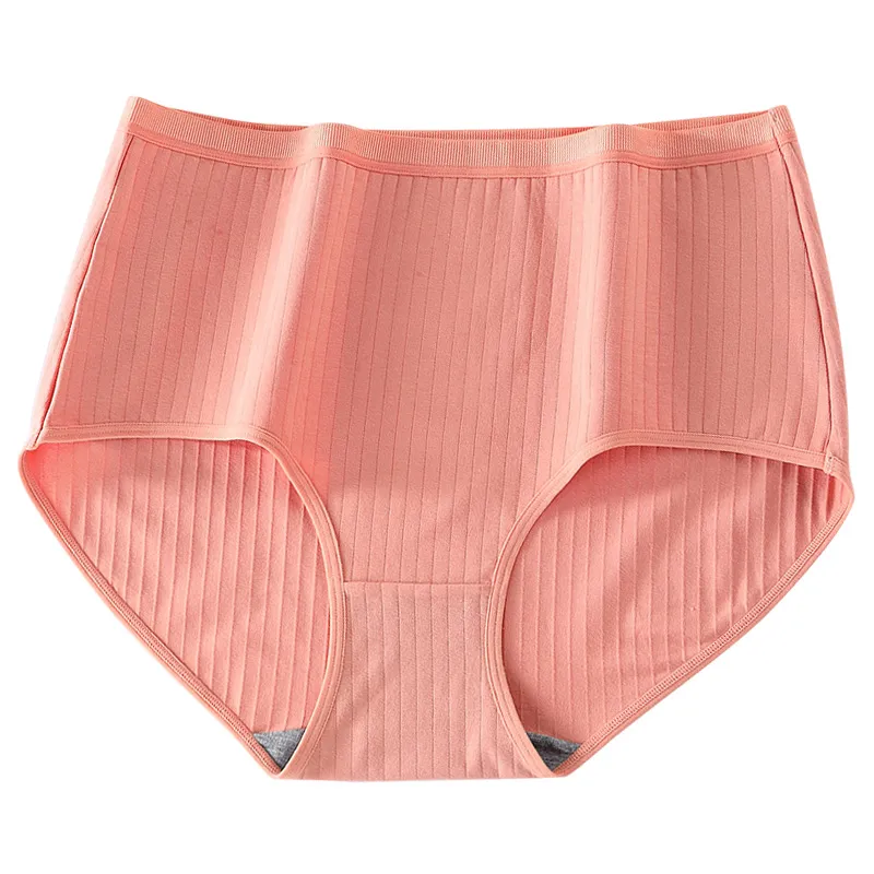 2026 Plus Size High Waist Leak Proof Cotton Panties
