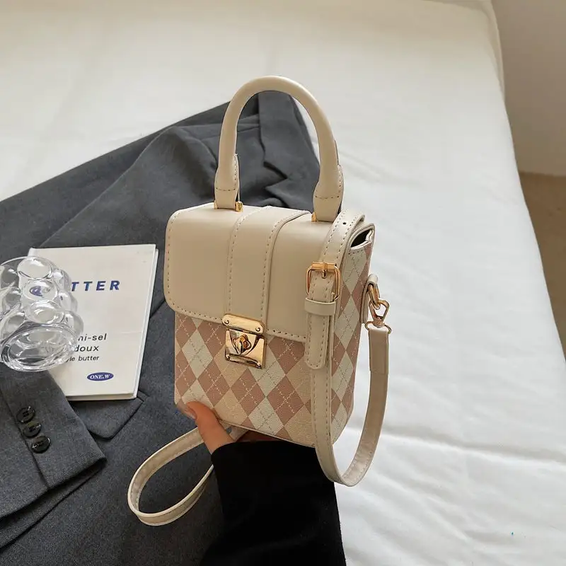 Square Structured Handbag