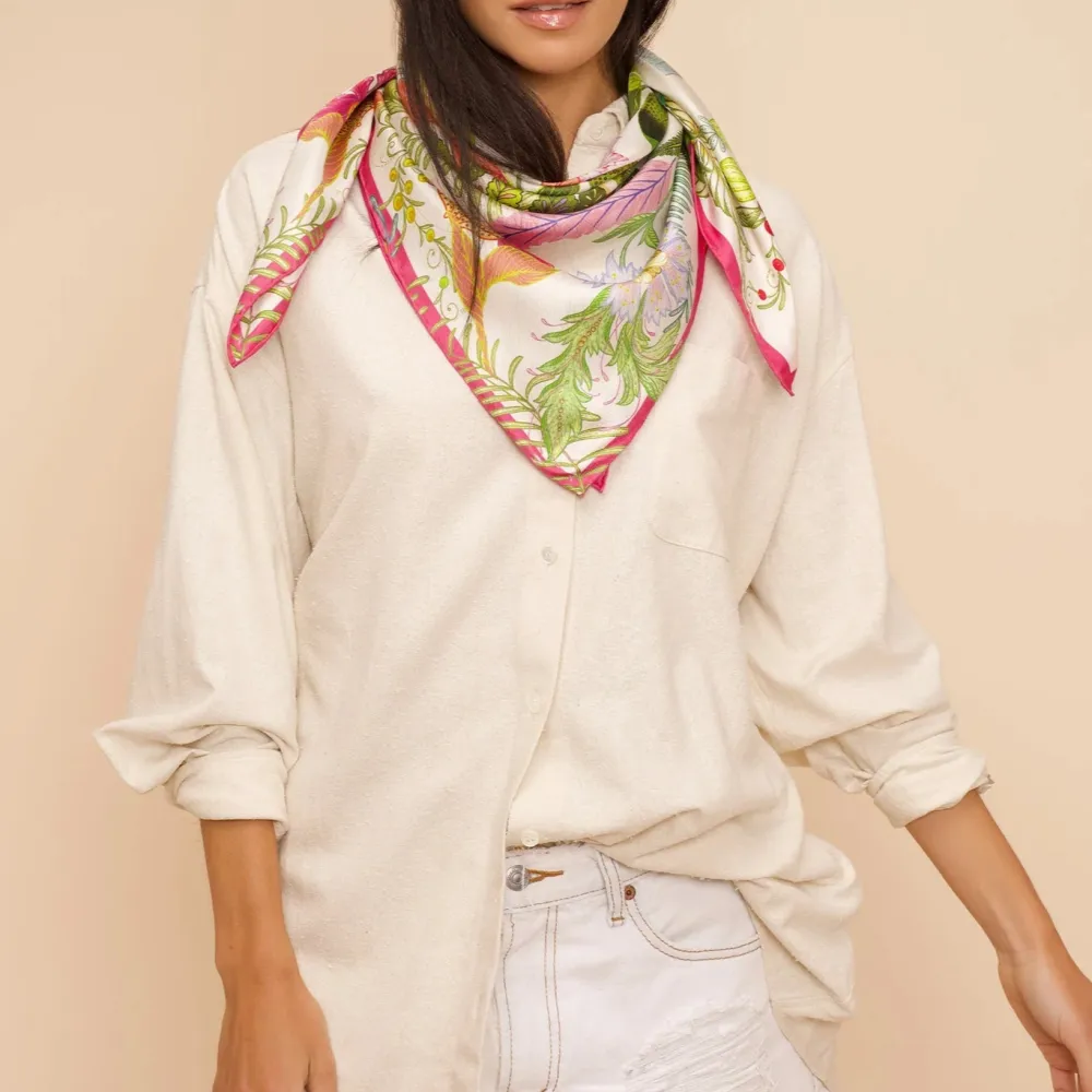 Oasis Silk Scarf