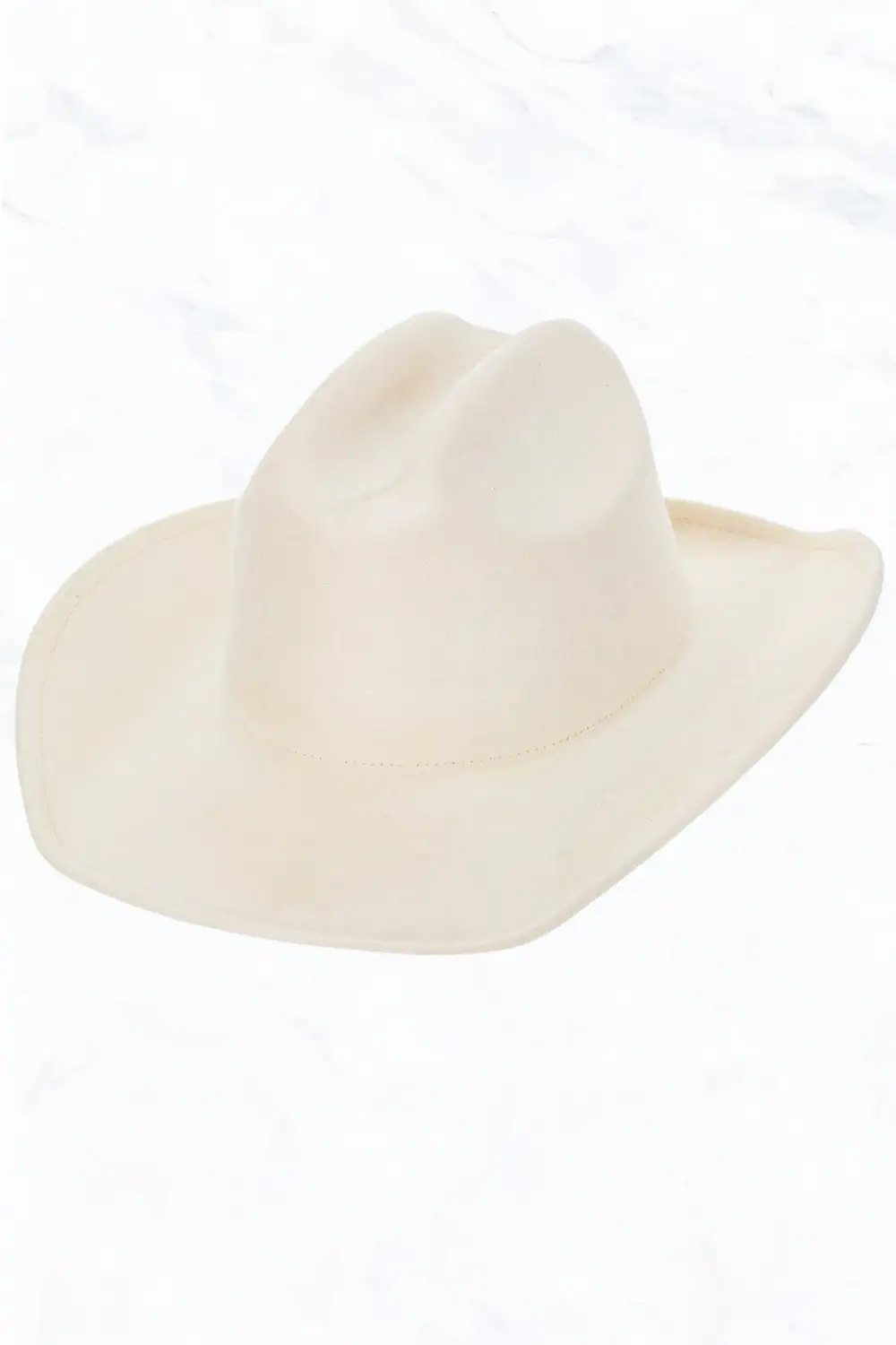 Big Brim Suede Western Cowboy Fedora Hat