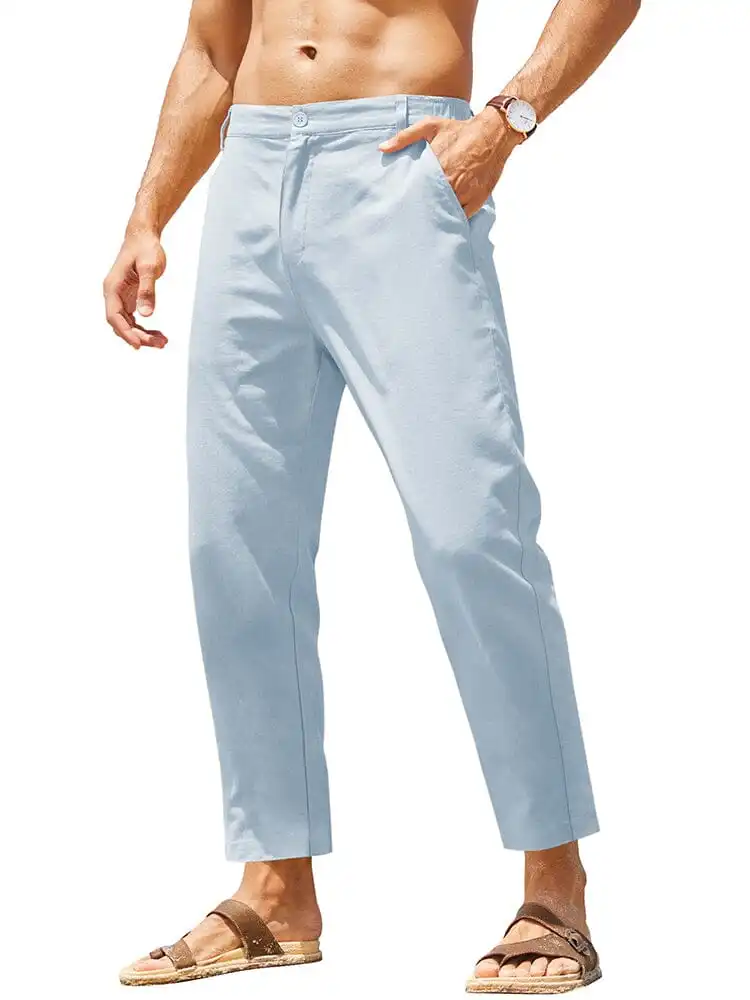 Classic Linen Blend Pants