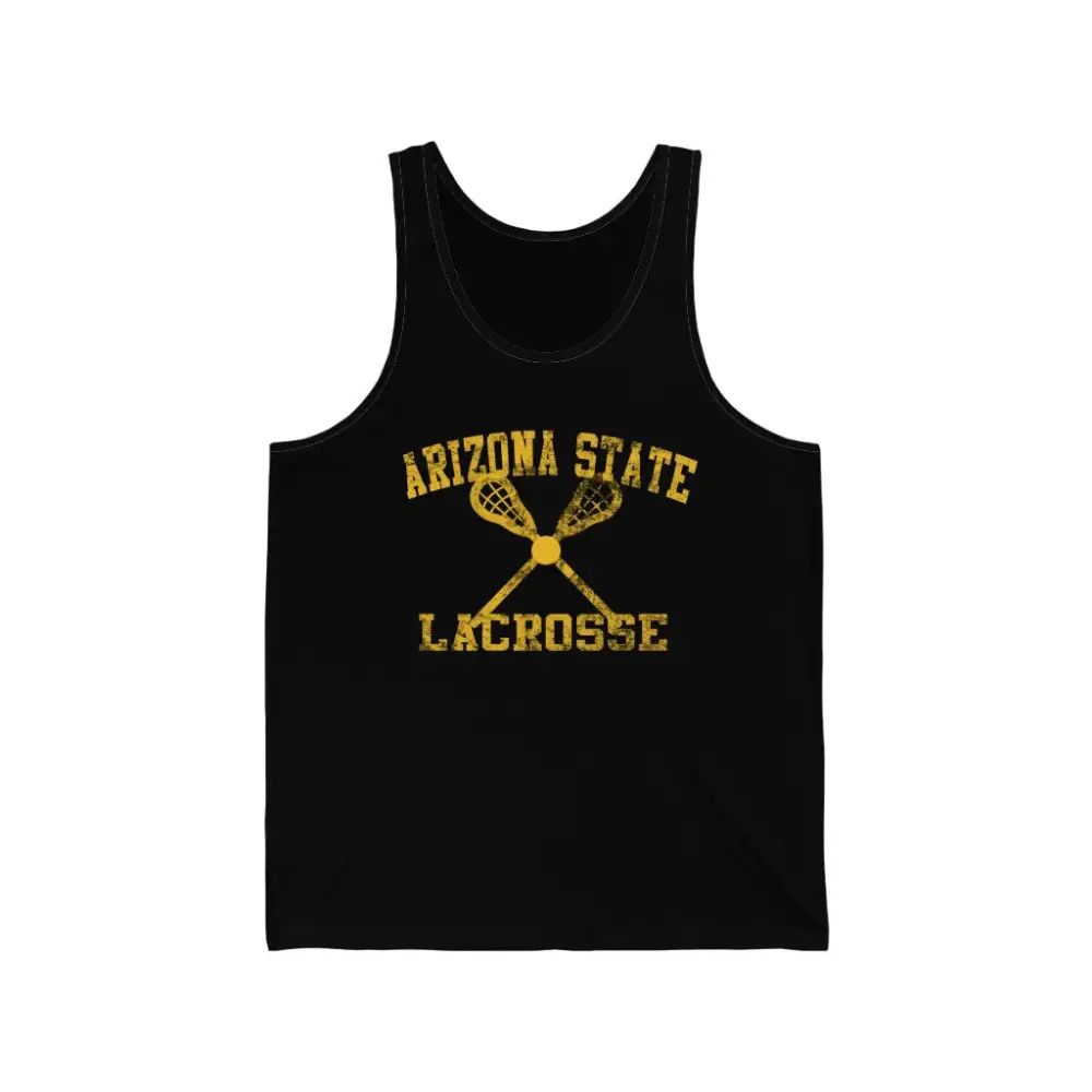 Vintage Lacrosse Letter Tank Top
