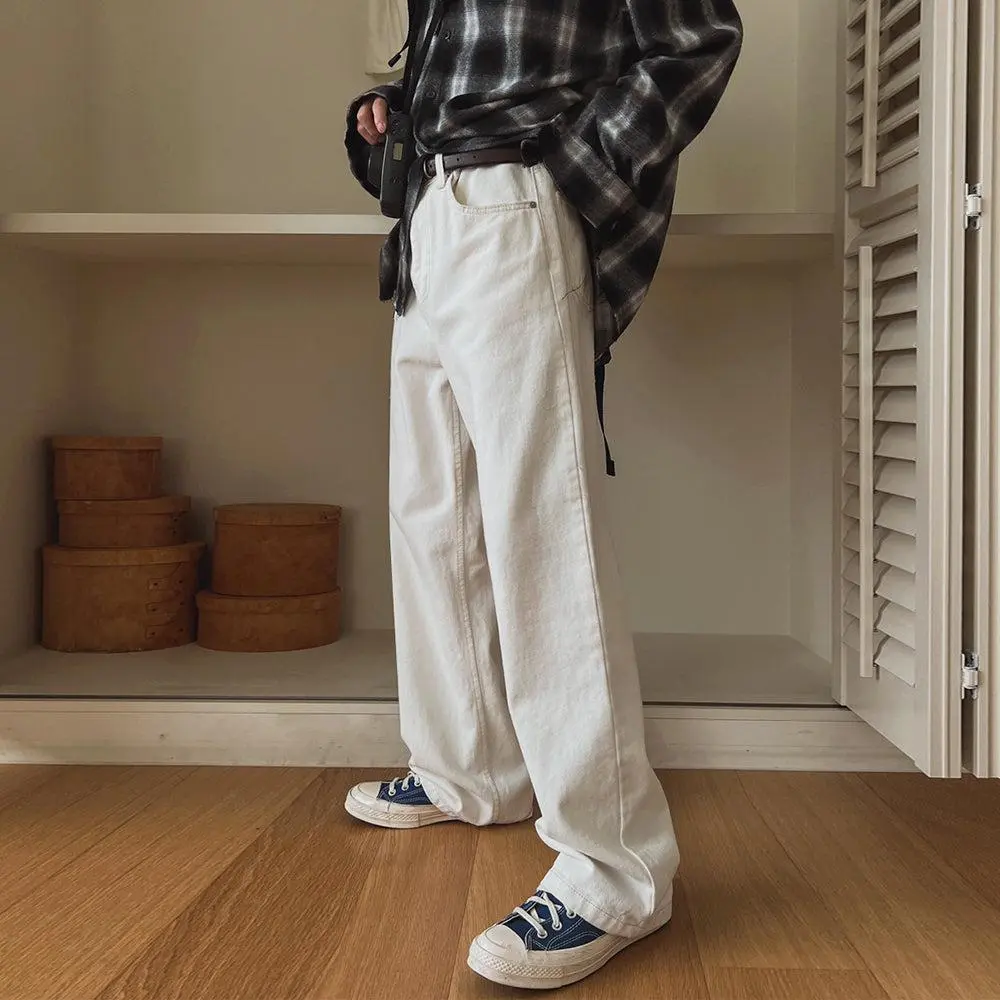 Clean Fit Straight Leg Jeans