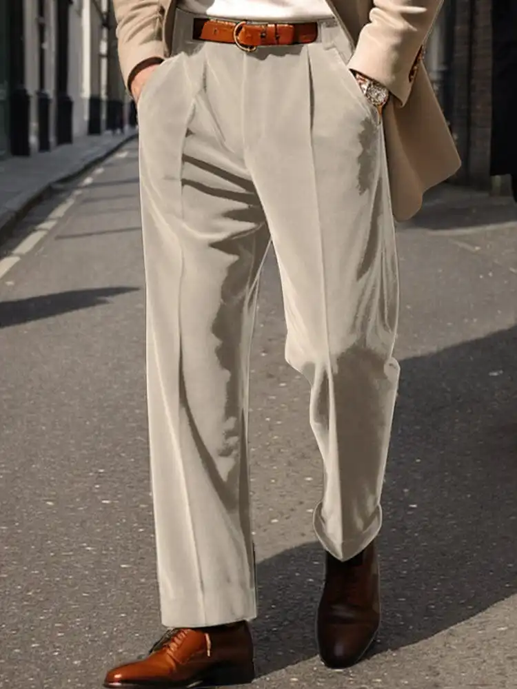 Velvet Suit Trousers