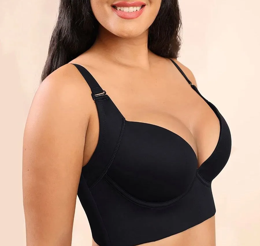 Deep Cup Bra Hide Back Fat With Shapewear Incorporated