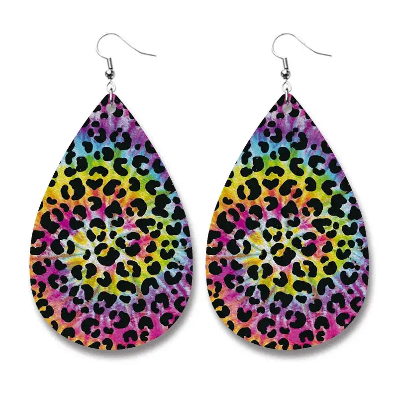 Leather Statement Earrings