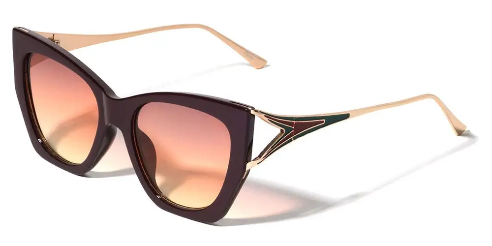 Distinctive Women's Cat-Eye Sunglasses