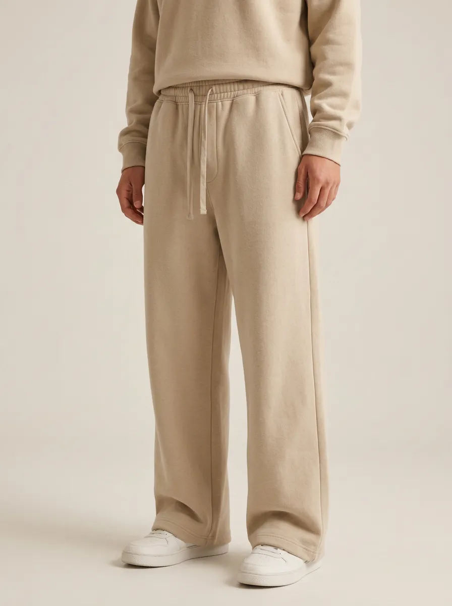 Unisex Graphic Urban Wide-Leg Track Pants