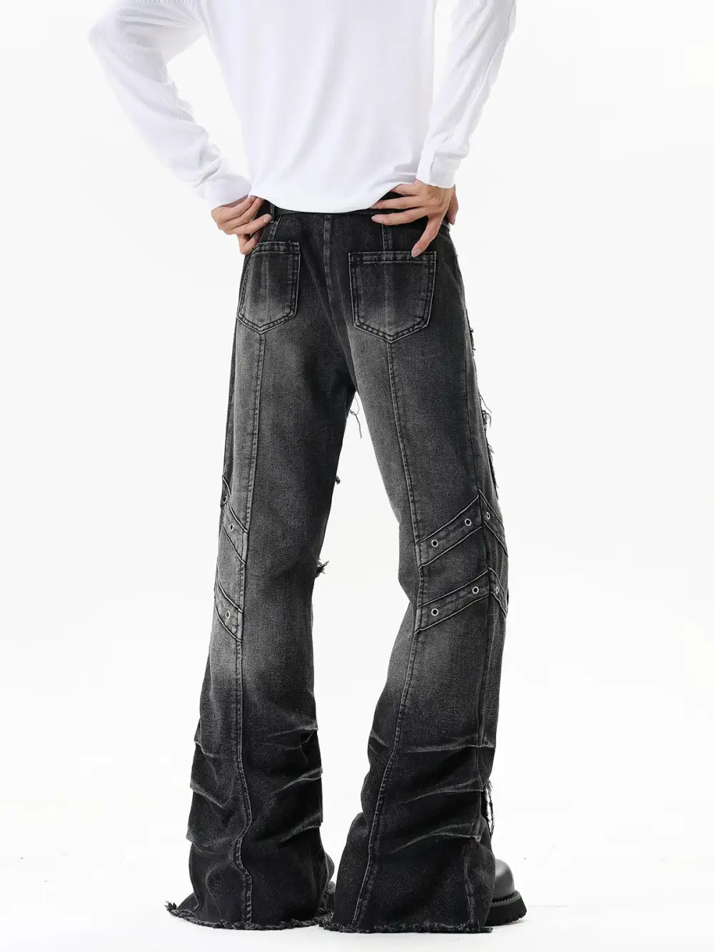 Utility Flare Jeans
