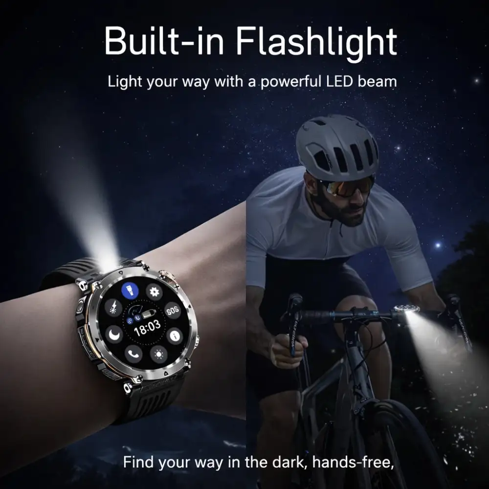 TitanCore X1 Pro – Rugged GPS Smartwatch