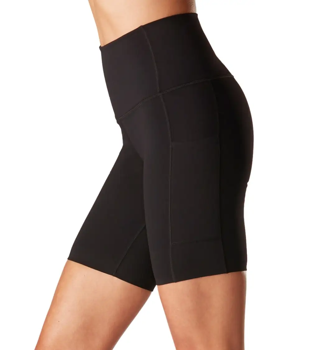 Interior Pocket Stretch Yoga Shorts