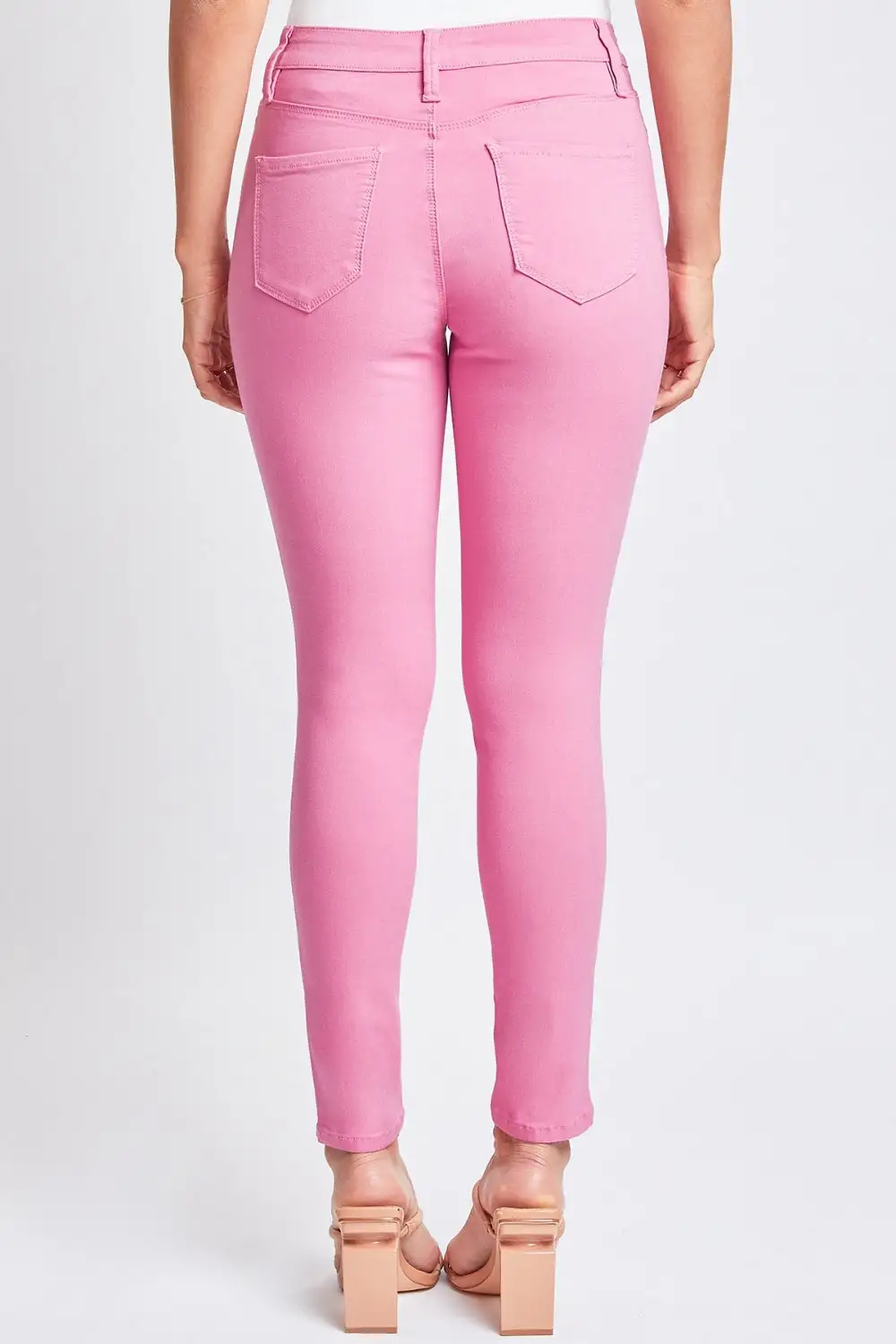 Full Size Hyperstretch Mid Rise Skinny Pants