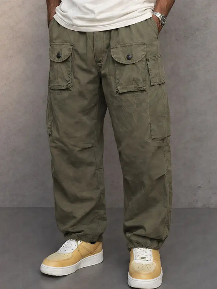 Laid Back Cargo Pocket Cargo Pants