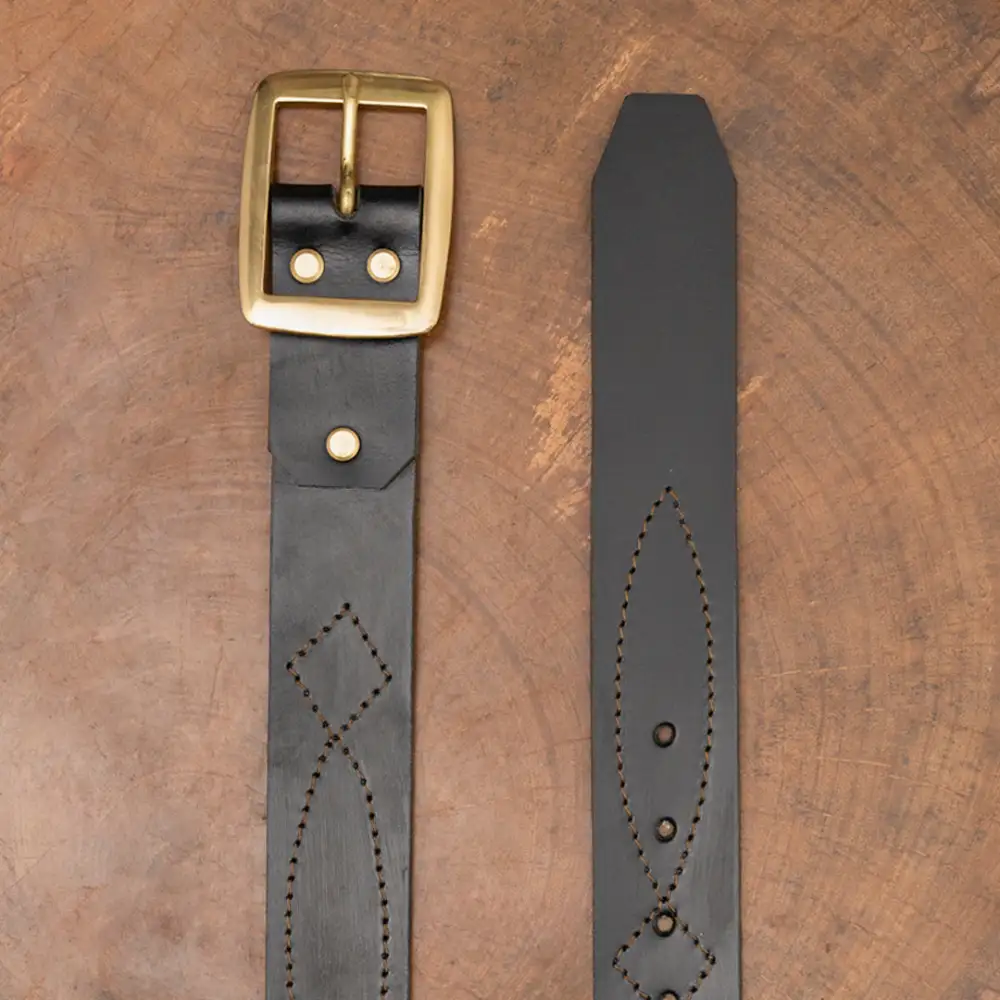 Refined Full Grain Leather Belt