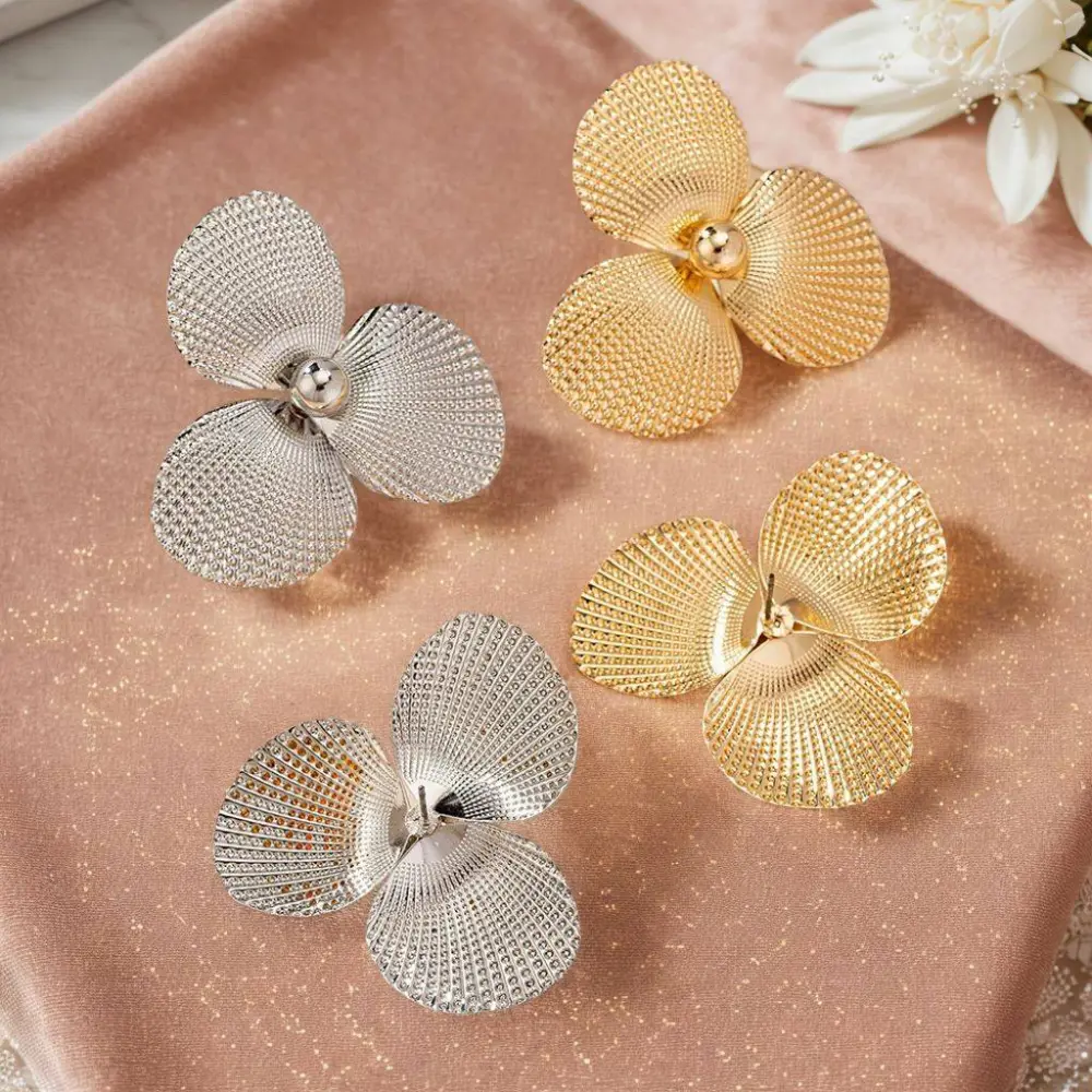 Vintage Floral Statement Earrings