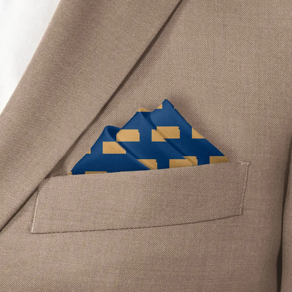 Neat Sleek Suit Pocket Square