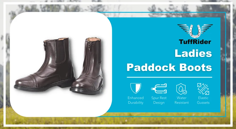 Women's Paddock Waterproof Front Zip Cap Toe Ankle Boots