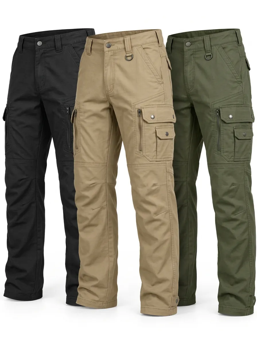 Tactical Cargo Multi Pocket Men's Multi Pack Tactical Cargo Pants