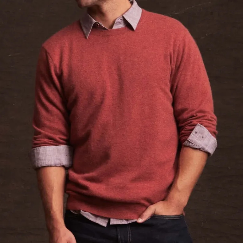Men's Modern Crewneck Sweater