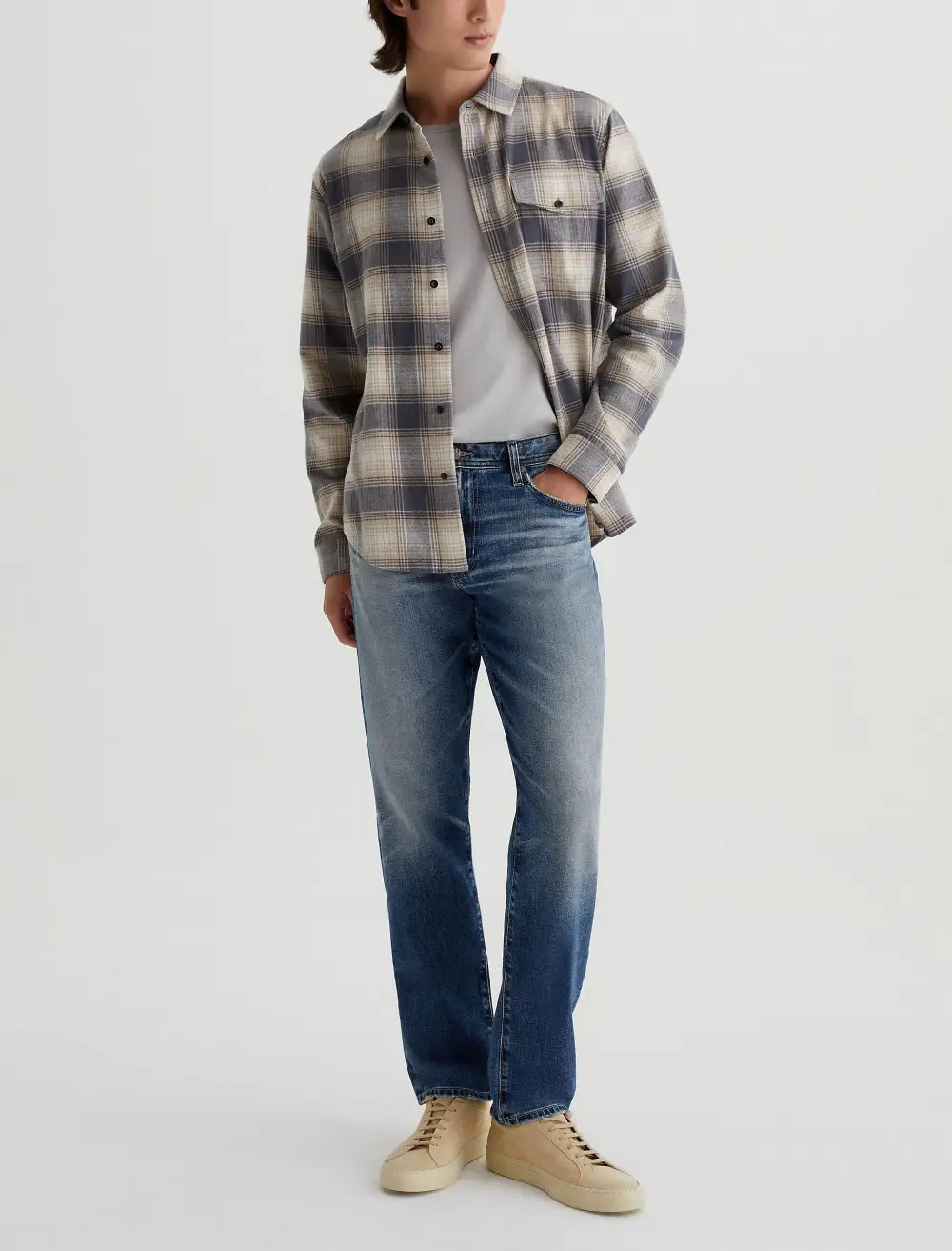 Men's Modern Slim Five Pocket Slender Leg Jeans