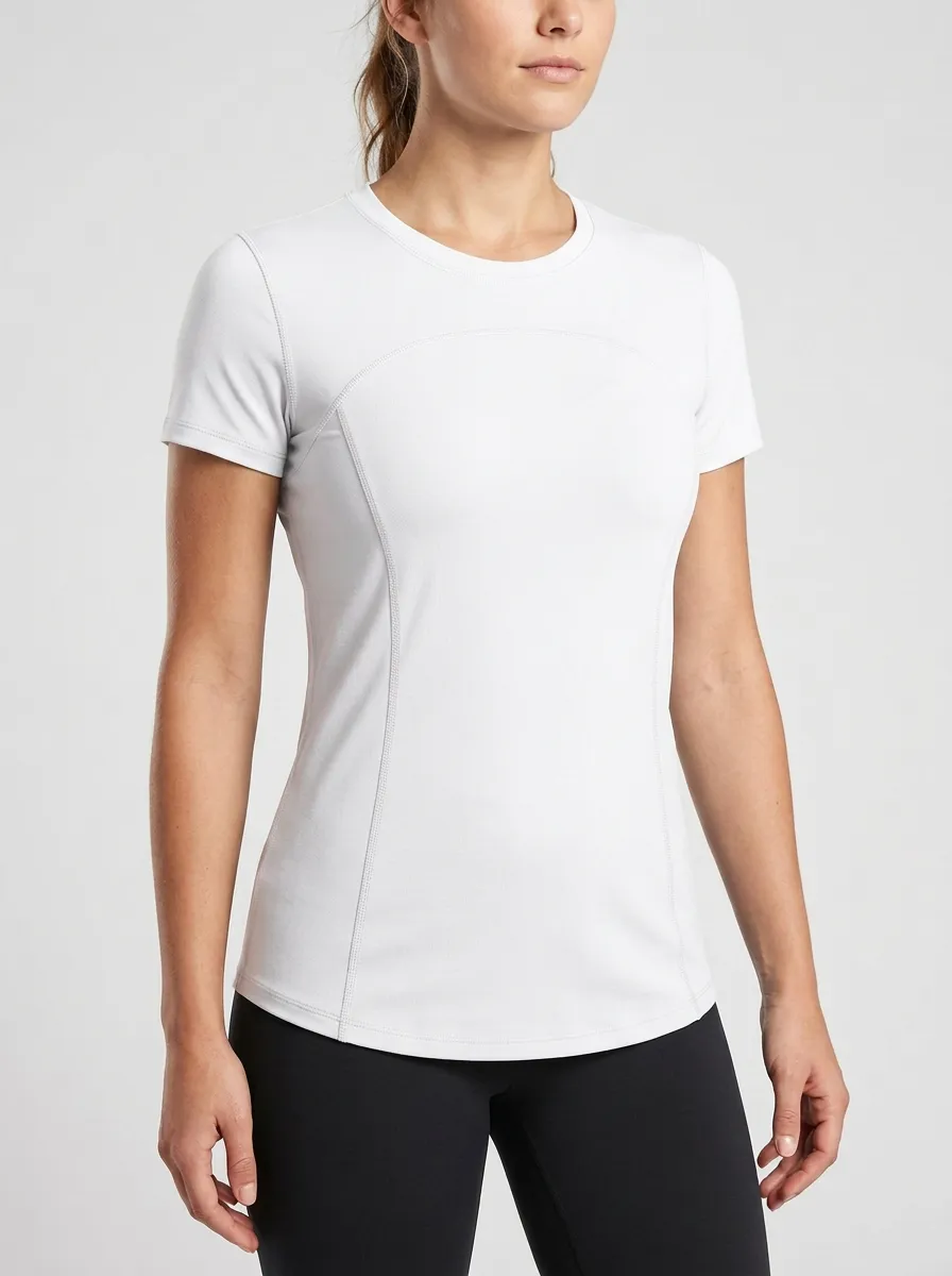 Women's Curved-Seam Training Crewneck T-Shirt