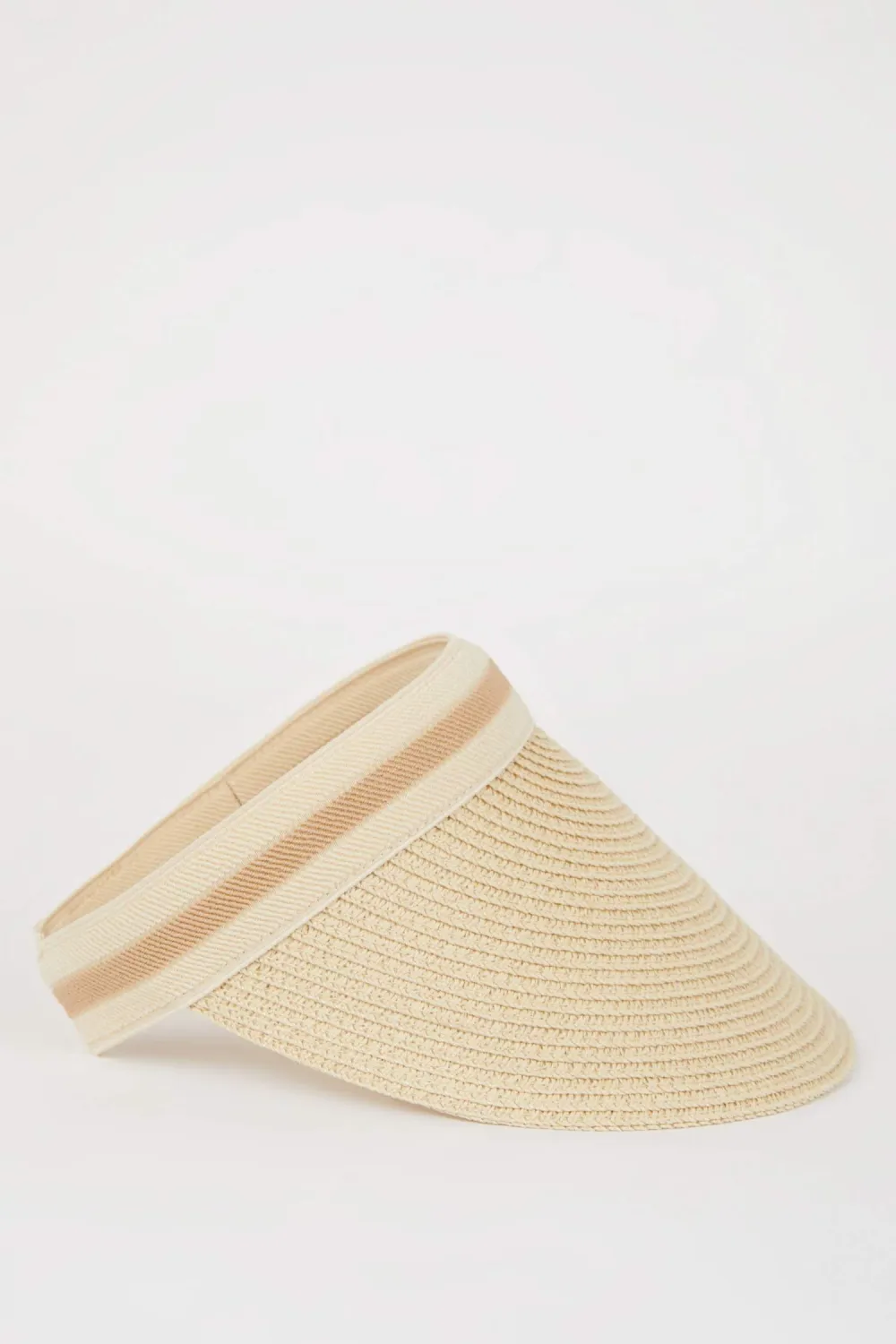 Sand vacation-style woven hat