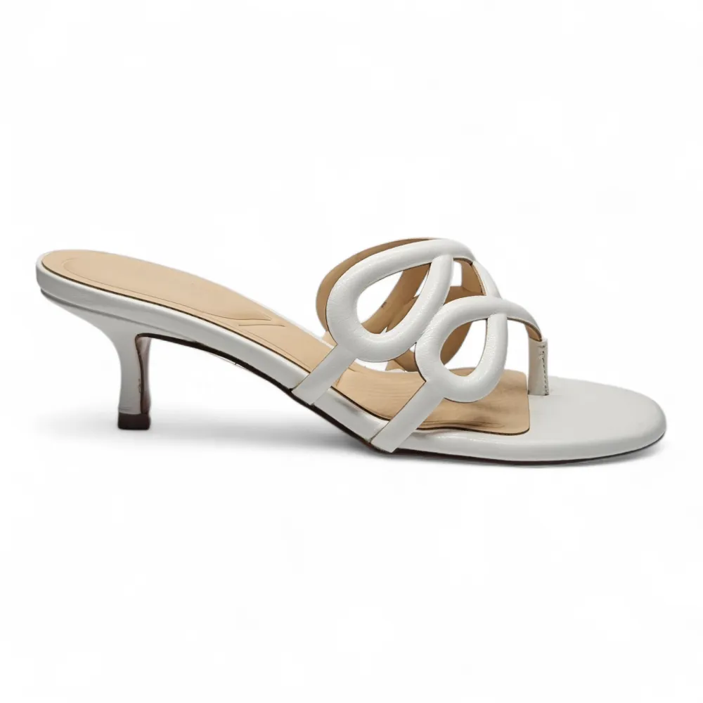 Seaside Cut Out Loop Thong Heel