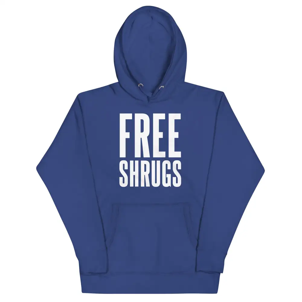 Free Shrugs Unisex Comfort Hoodie