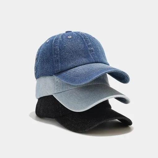 Denim Adjustable Baseball Cap