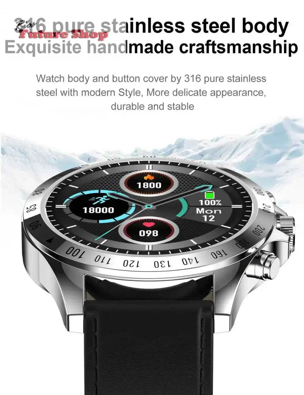 LW09 Business SmartWatch - The ultimate timepiece for professionals
