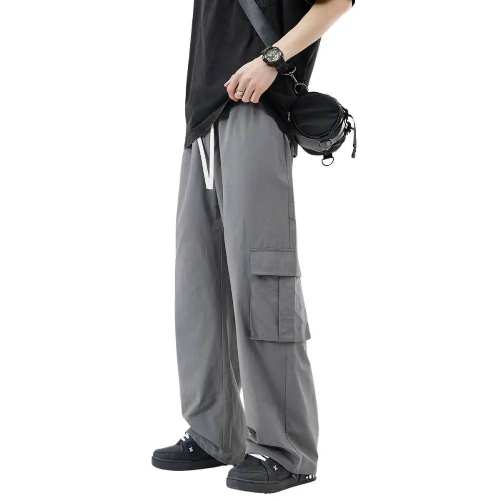 Baggy Fit Cargo Men's Casual Pants