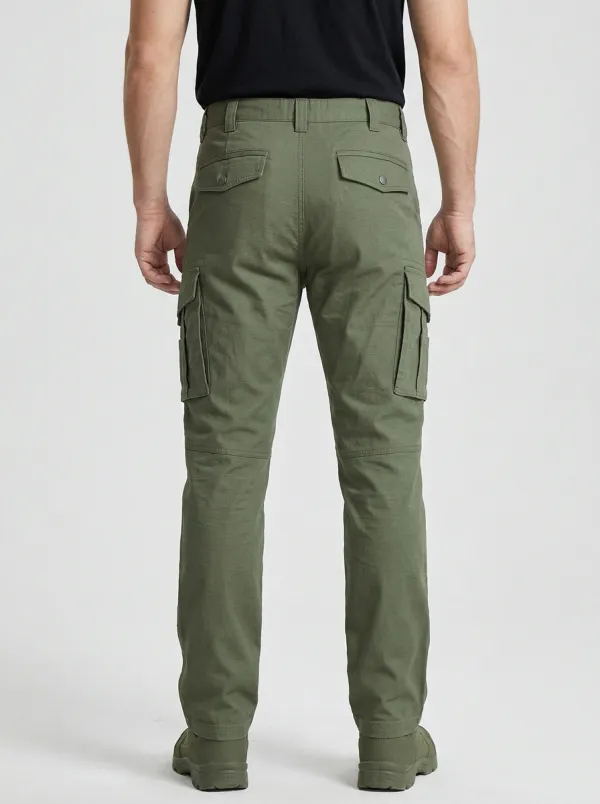 Minimal Easy-Fit Men's Multi-Pocket Waterproof Tactical Cargo Pants