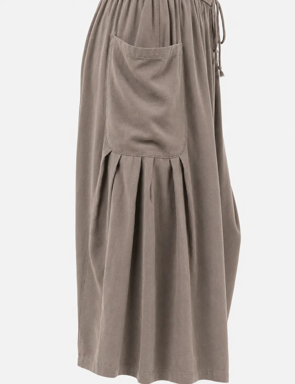 Elastic Waist String Tie Pocket Cozy Pants