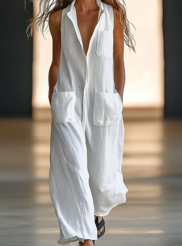 Versatile Easy Fit One Piece Jumpsuit