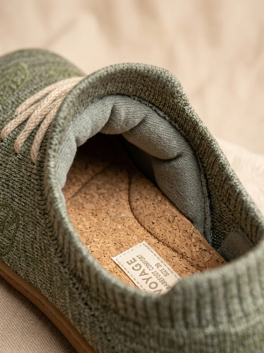 Essential Leaf Graphic Daily Wear Unisex Barefoot Shoes