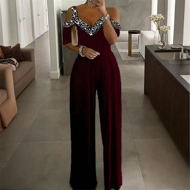Statement Detail Elegant Jumpsuit